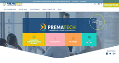 Desktop Screenshot of prematech-formation.fr